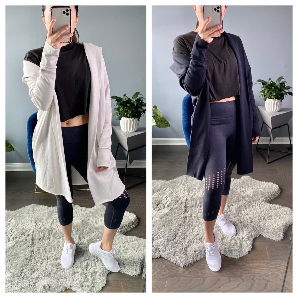 ◾️EXCEL Hoodie Cardigan White - Picture 2 of 8